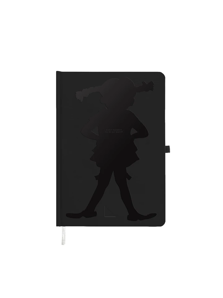Notebook Pippi Longstocking - Black on Black