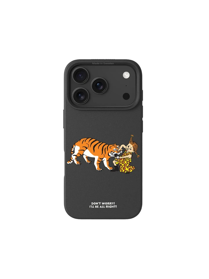 Phone Case Pippi Longstocking - Black