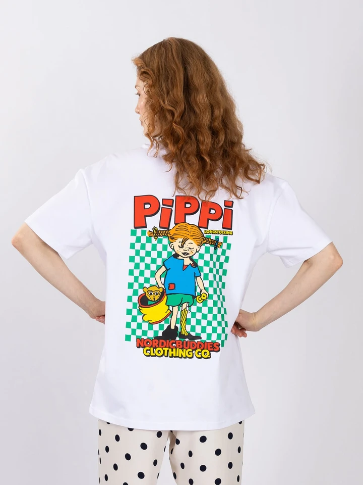 T-shirt Pippi Longstocking Thingfinder - White