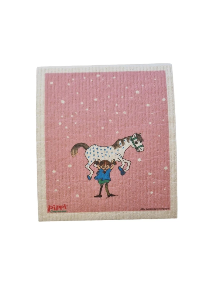 Dishcloth Pippi Longstocking lifting Little Uncle