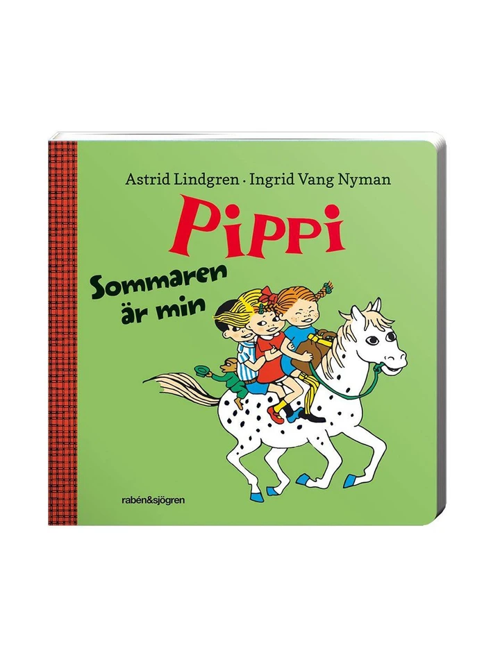 Pappbuch Pippi Langstrumpf - Sommaren är min