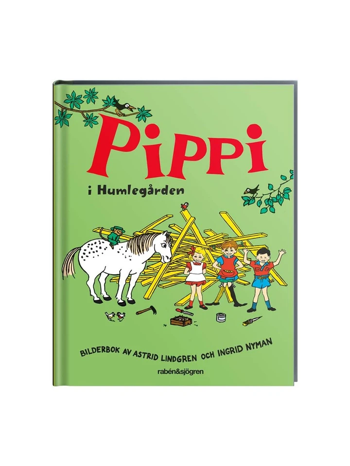 Picture book Pippi in Humlegården (Swedish)