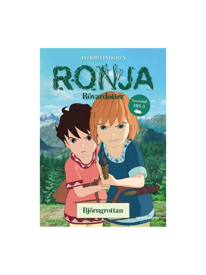 Serienbuch: Ronja 3. Teil Björngrottan (Schwedisch)