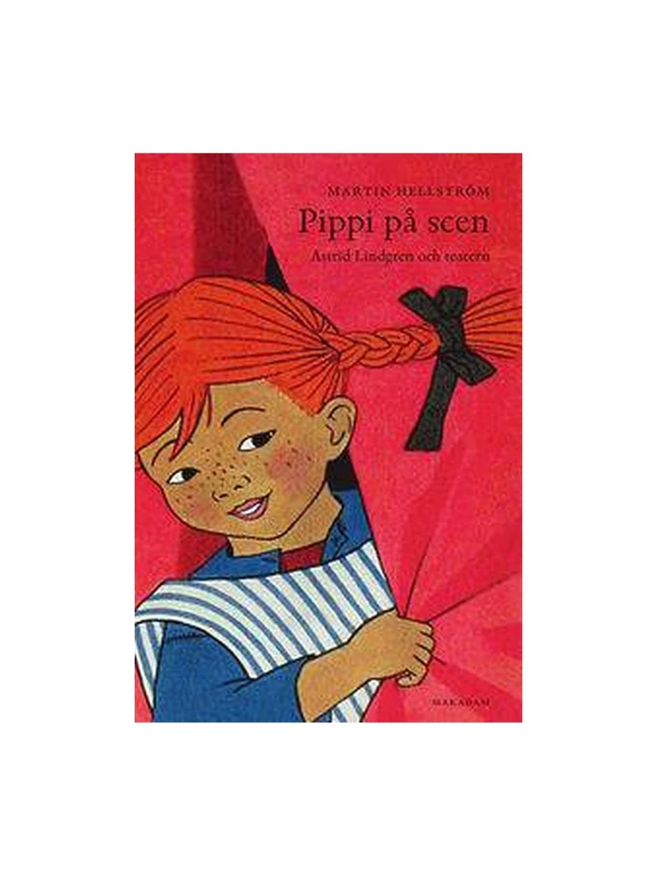 Buch Pippi auf der Bühne (auf Schwedisch)