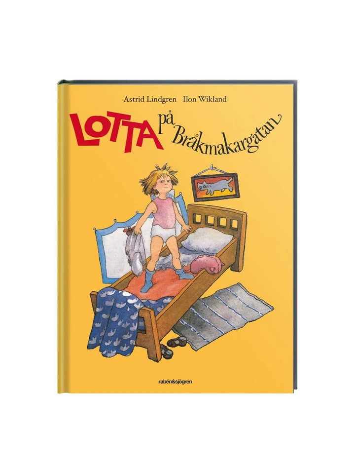 Picture book Lotta on Troublemaker Street (Swedish)