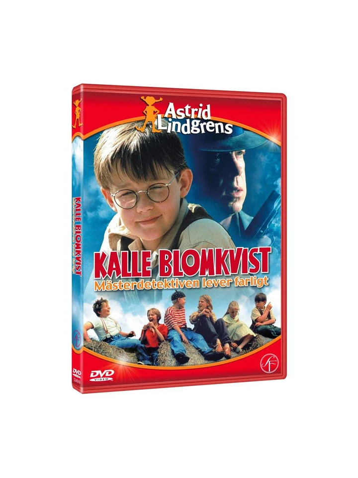 DVD „Kalle Blomquist: Mästerdetektiven lever farligt“ (Schwedisch)
