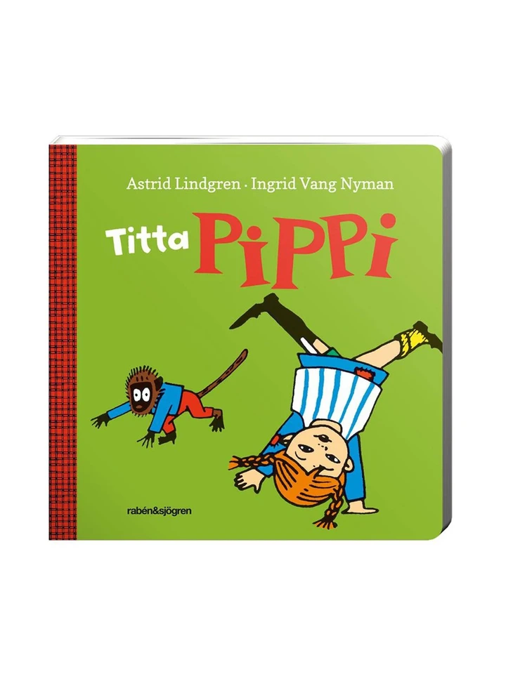 Titta Pippi! Board book (in Swedish)