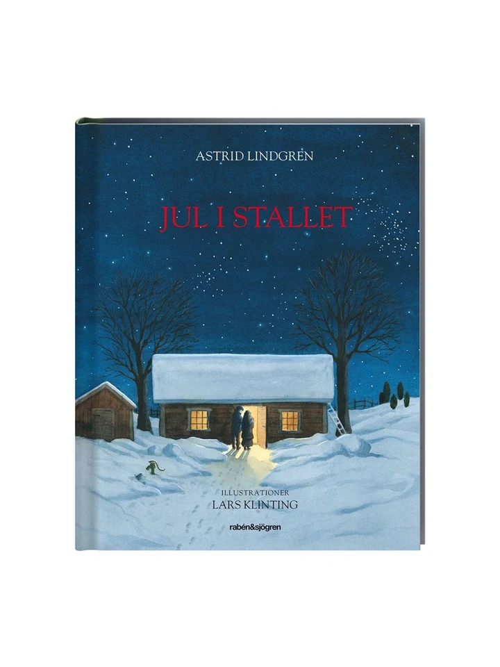 Book Christmas in the stable (in Swedish)