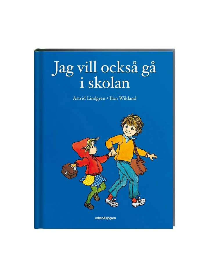 Buch Ich will auch zur Schule gehen (Schwedisch)