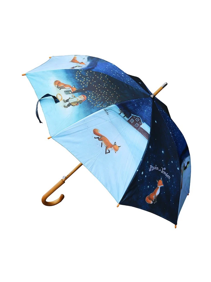 Paraply - Räven och Tomten