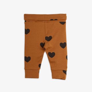 Basic Hearts Newborn Leggings