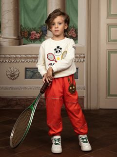 FILA x M.Rodini Striped Sneakers