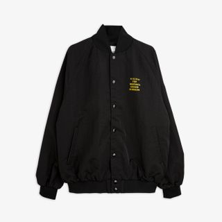 Besesaka Adult Satin Baseball Jacket