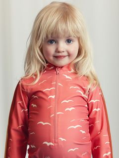 Seagull Long Sleeve Swimsuit