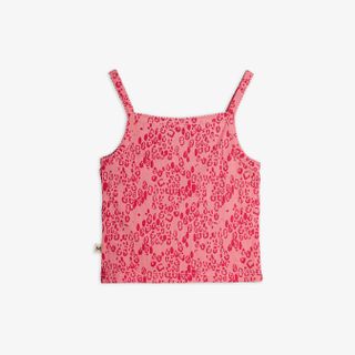 Mini leopard tank top