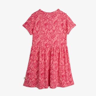 Mini leopard short sleeved dress