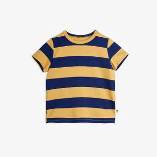 Block stripe T-shirt