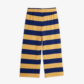 Block stripe trousers