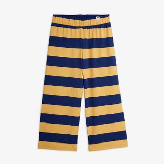 Block stripe trousers