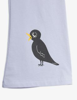 Birds flared trousers