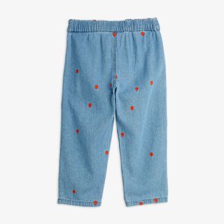Mini hearts woven trousers