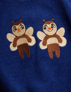 Bees terry summersuit baby