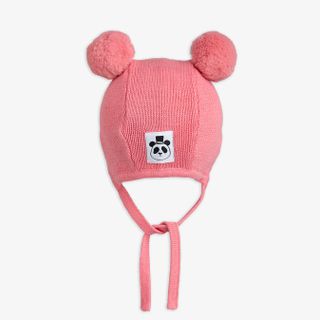 Fine knit baby hat