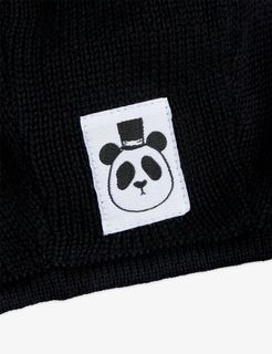 Fine knit baby hat