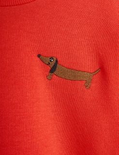 Dog Embroidered Sweatshirt