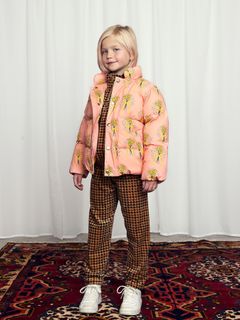 Winter Flowers City Puffer