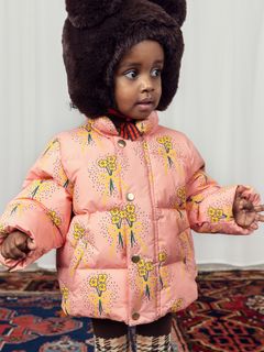 Winter Flowers City Puffer