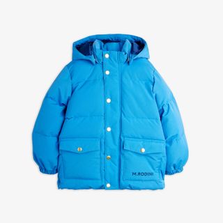 Solid heavy puffer jacket