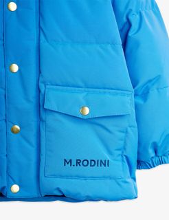 Solid heavy puffer jacket