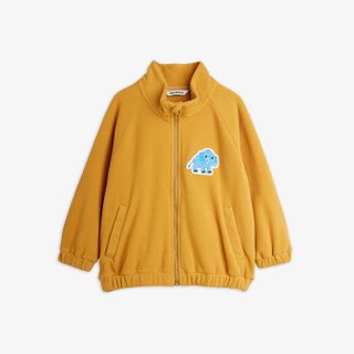 Mammoth patch fleece jacket
