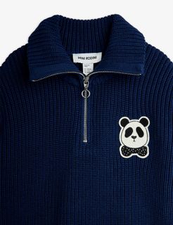 Panda chunky knit sweater
