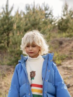 Bear stripe sweatshirt