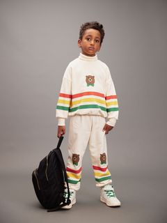 Bear stripe sweatshirt
