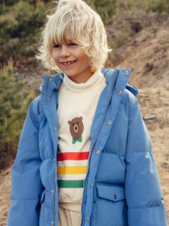 Bear stripe sweatshirt