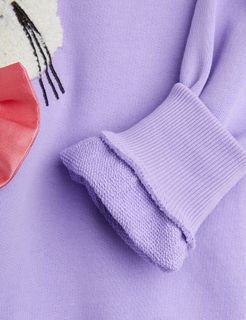 Cat chenille sweatshirt