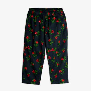 Lingonberries woven trousers