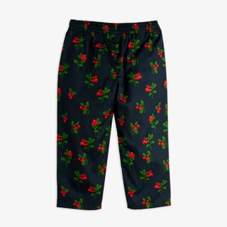 Lingonberries woven trousers