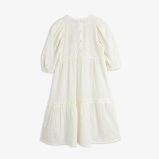 Strawberry schiffli woven dress