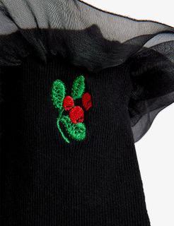 Lingonberry frill 1-pack socks