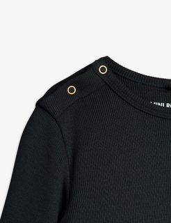 Modal rib long sleeve T-shirt 