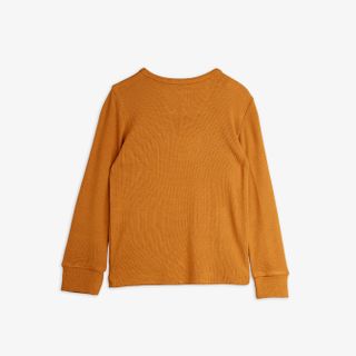 Modal rib long sleeve T-shirt