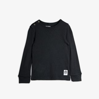 Modal rib long sleeve T-shirt 