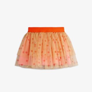 Dotted tulle skirt