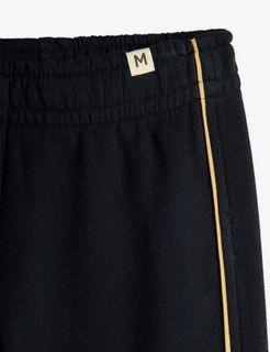 Plain piping sweatpants