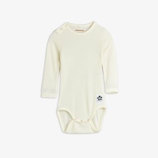 Modal rib long sleeve bodysuit