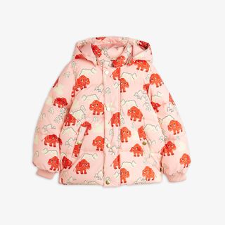 Mammoths hooded puffer jacket